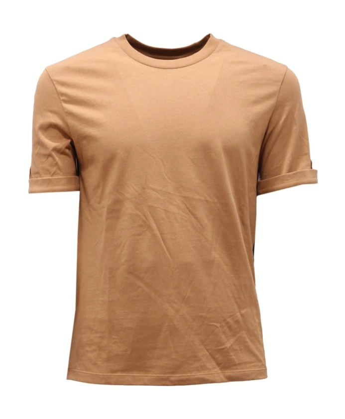 

Приталенная хлопковая рубашка Neil Barrett, бежевый