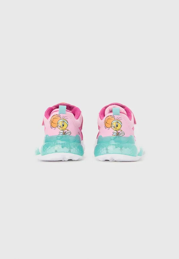Кроссовки Geox Light up warner bros looney tunes activart illuminus trainers, фуксия/морская волна — фото 3