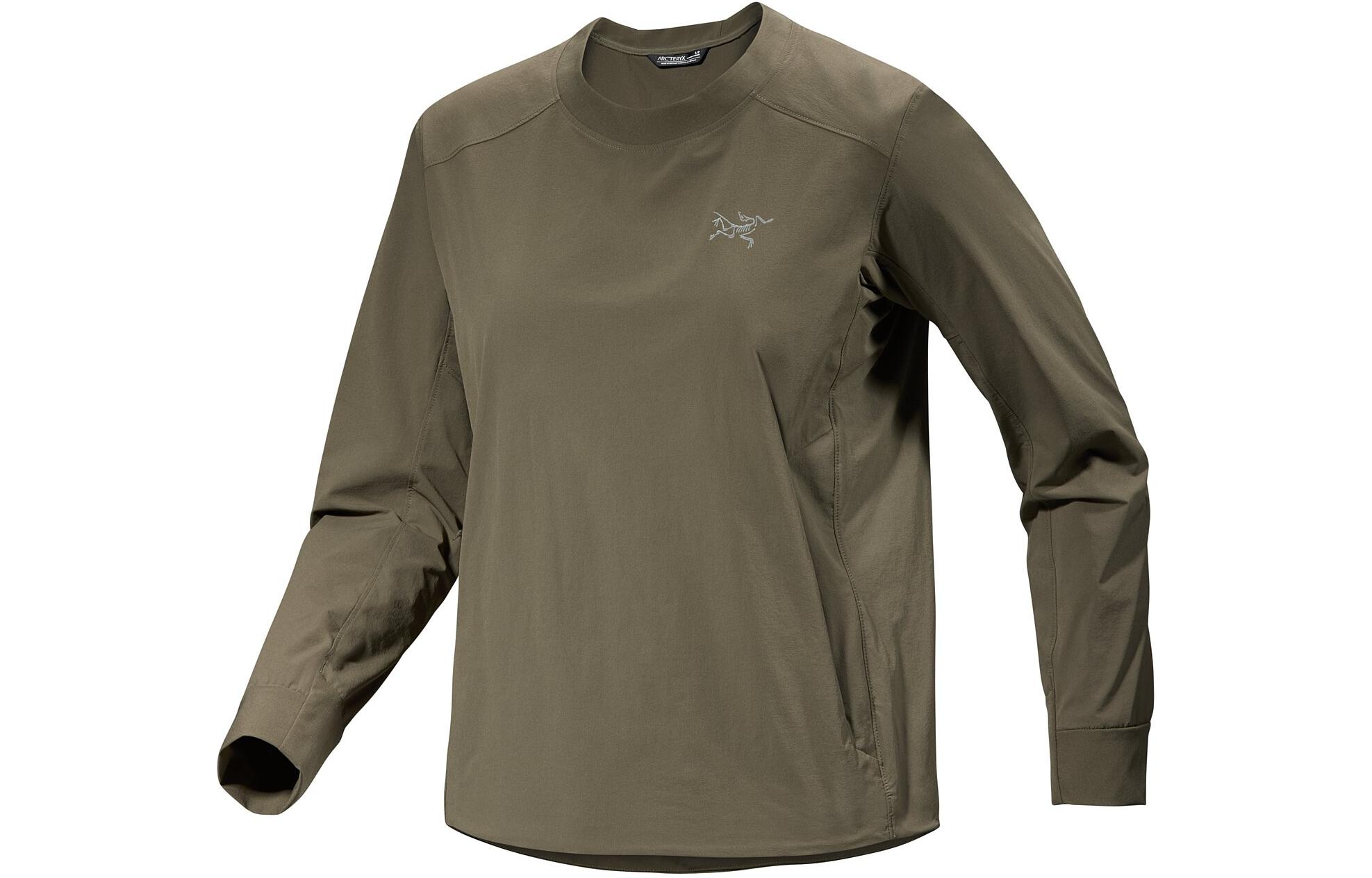 

Гамма лёгкая водолазка женская свитшот Women's Arcteryx, vintage зеленый/tatsu