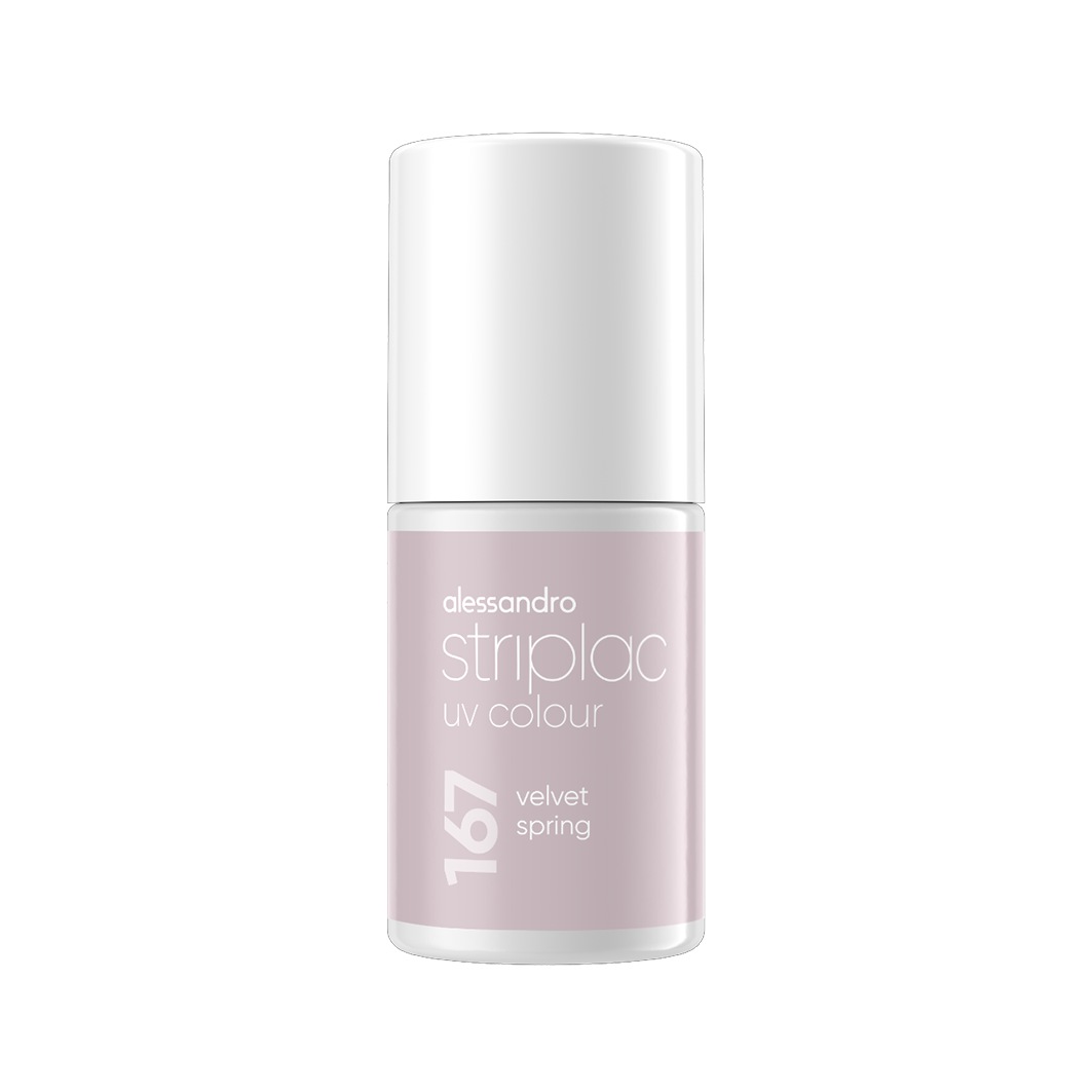 

Лак для ногтей striplac uv colour Alessandro, velvet spring, объем 6.5 мл