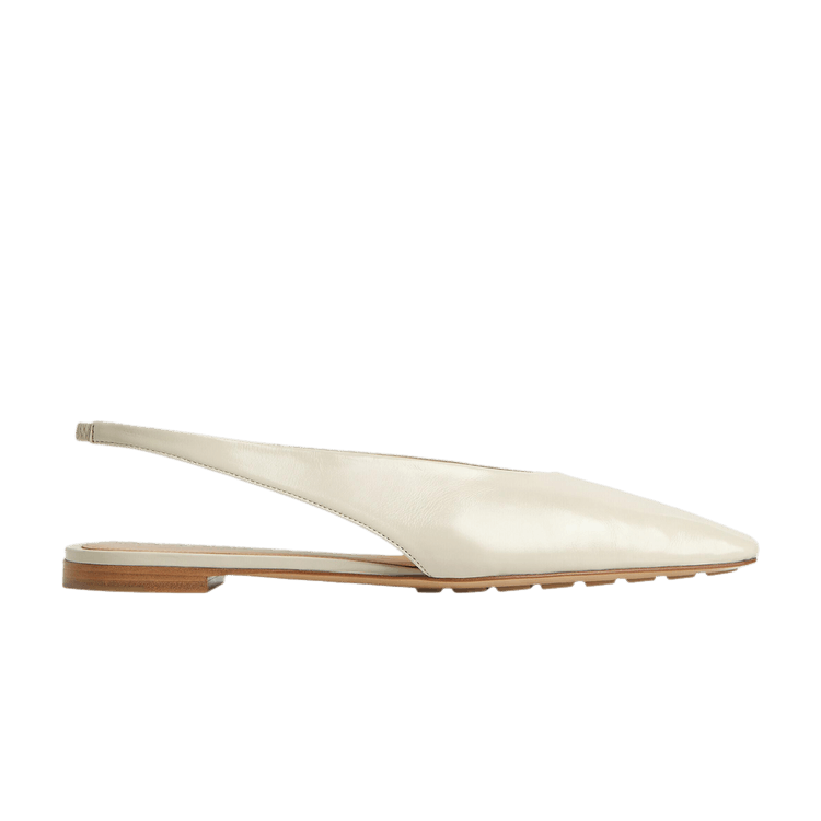 Кроссовки Bottega Veneta Wmns Sofia Sling Back Ballerina 'Sea Salt', кремовый