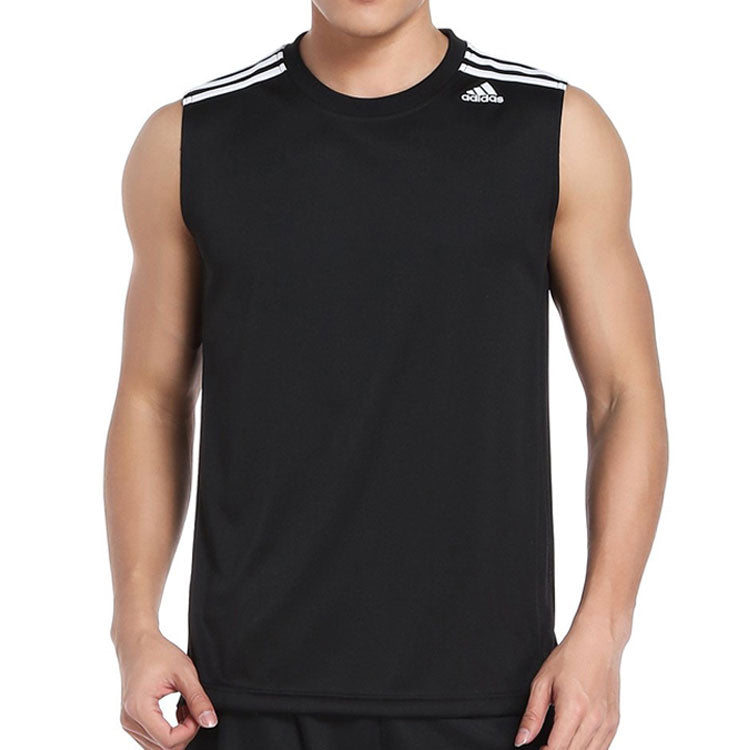 Жилет adidas All World Sleeveless Knitted Vest Men Black — фото 4