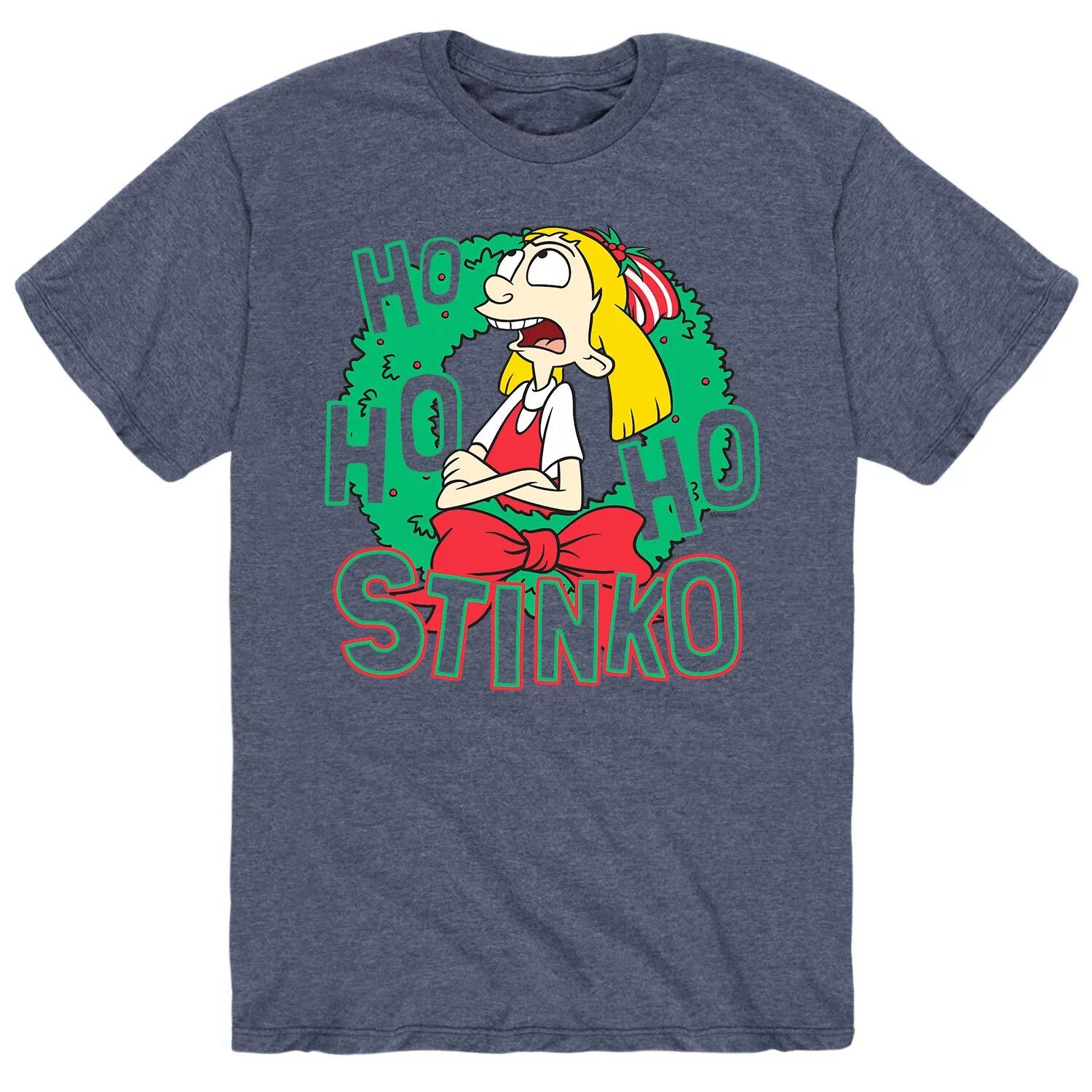 

Мужской «Эй, Арнольд!» Футболка Ho Ho Ho Stinko Licensed Character