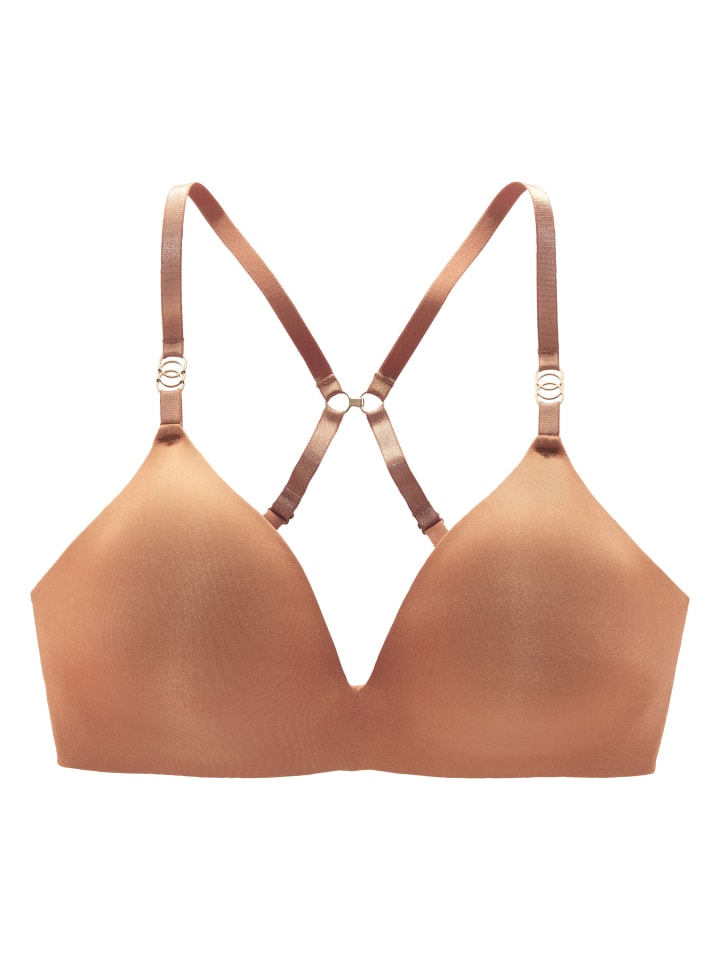 

LASCANA Бюстгальтер пуш-ап медного цвета
