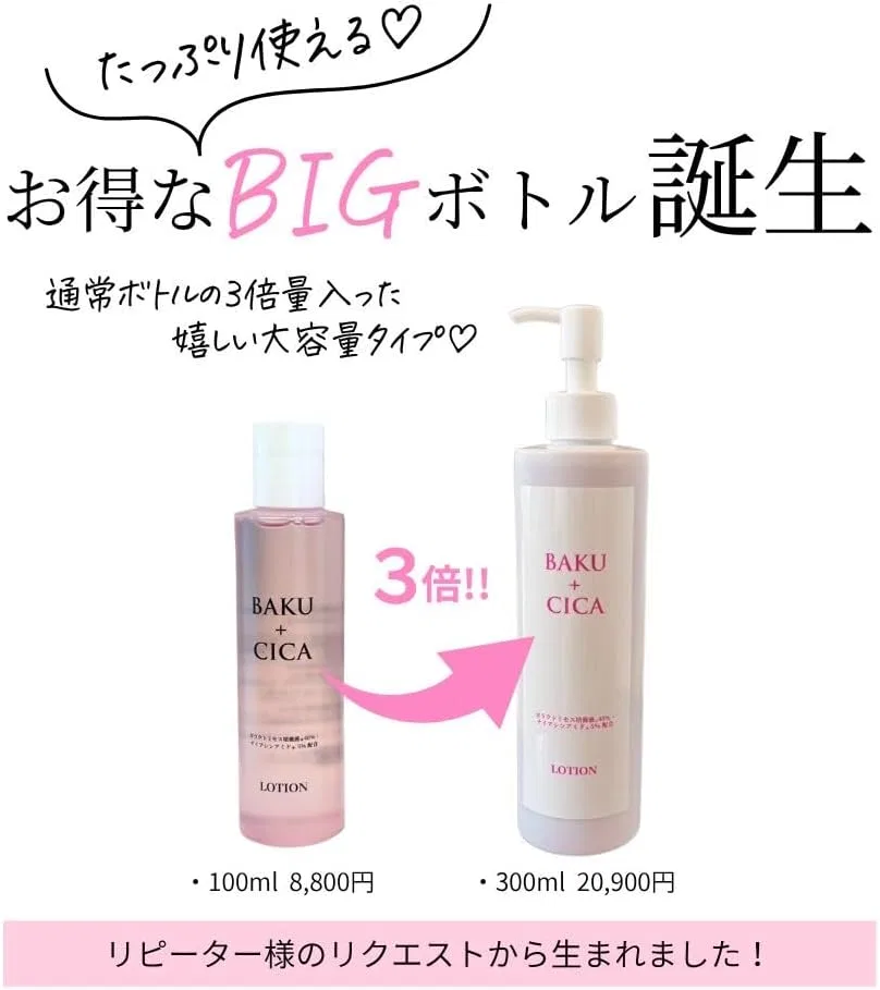Тоник Baku Cica Water Lotion 300 мл — фото 2