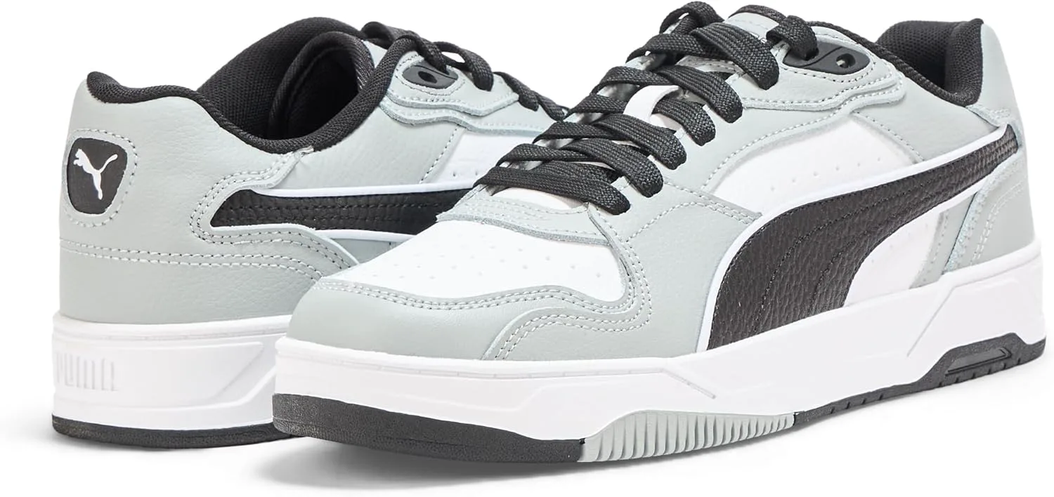 Мужские кроссовки Puma Rbd Break Low, белый/черный/серый — фото 3