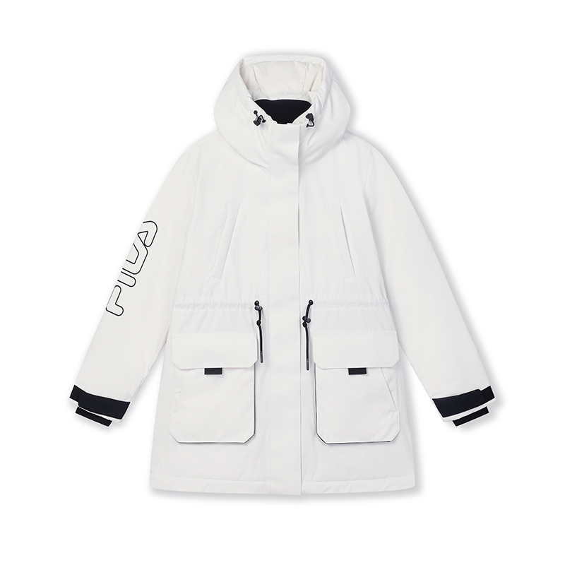 

FILA Пуховик оригинальный женский Cloud White, Cloud White