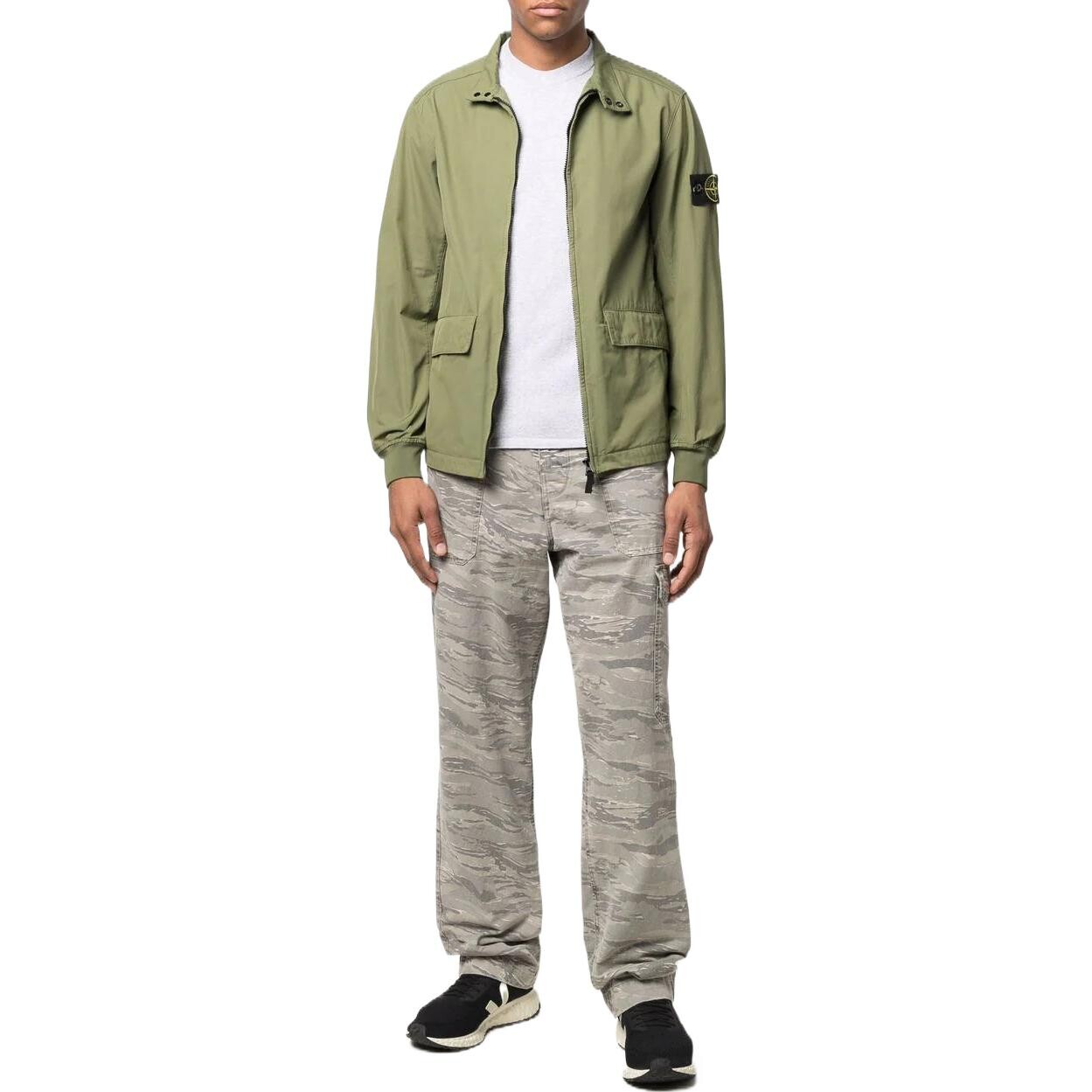 STONE ISLAND Мужская куртка, цвет Army Green — фото 2