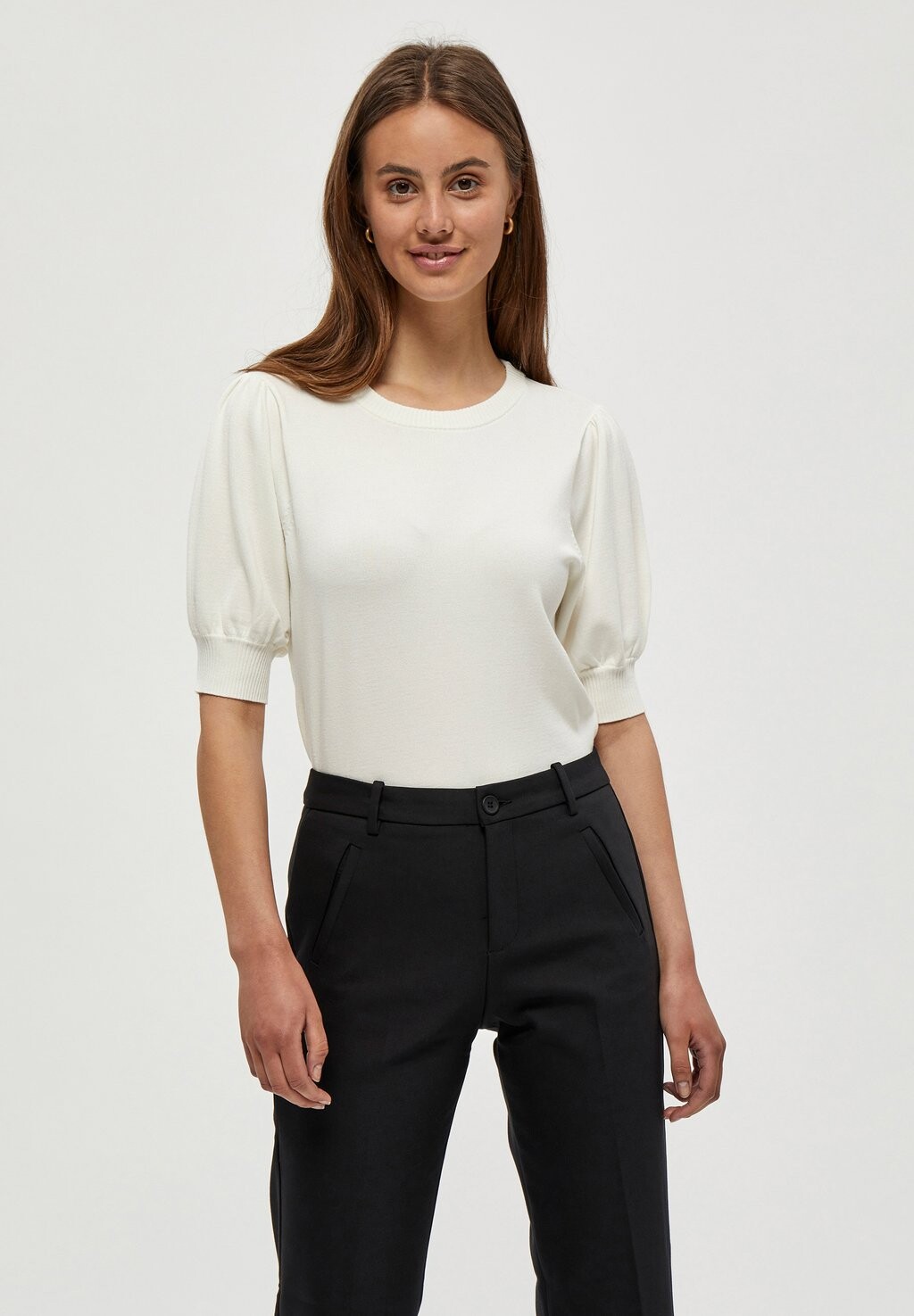 

Футболка базовая MILIVA KNIT TEE Minus, цвет broken white