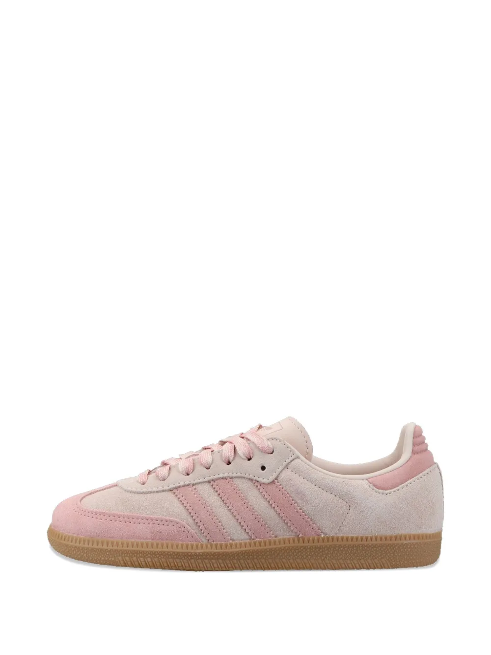 Кроссовки Samba с тремя полосками adidas, розовый — фото 3