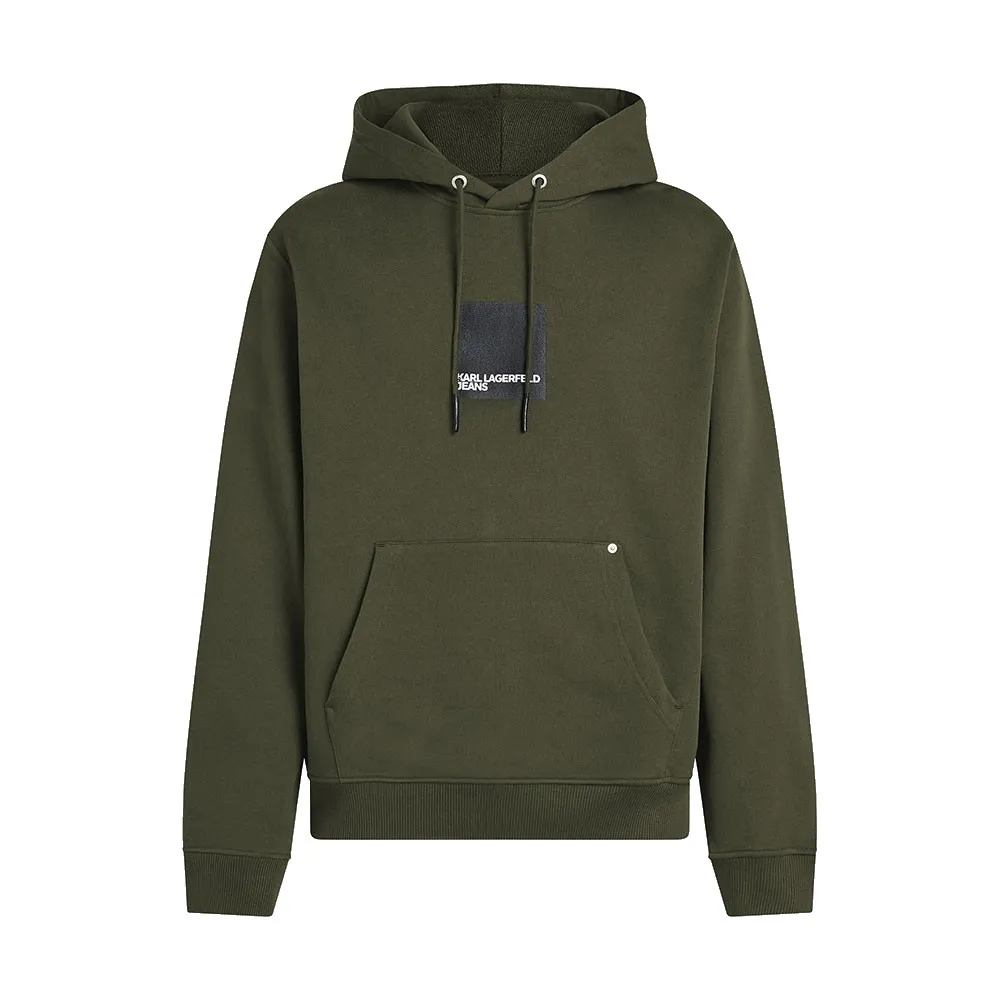 

Худи Karl Lagerfeld Jeans A1M20003 с обычным квадратным логотипом, зеленый