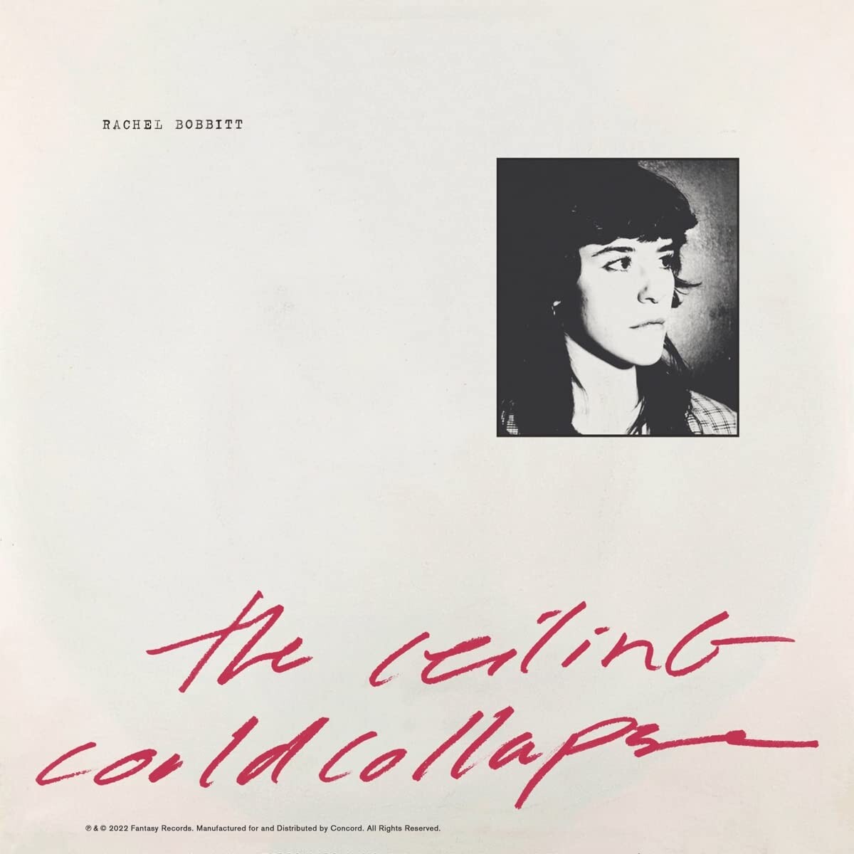 

CD диск Bobbitt, Rachel: The Ceiling Could Collapse