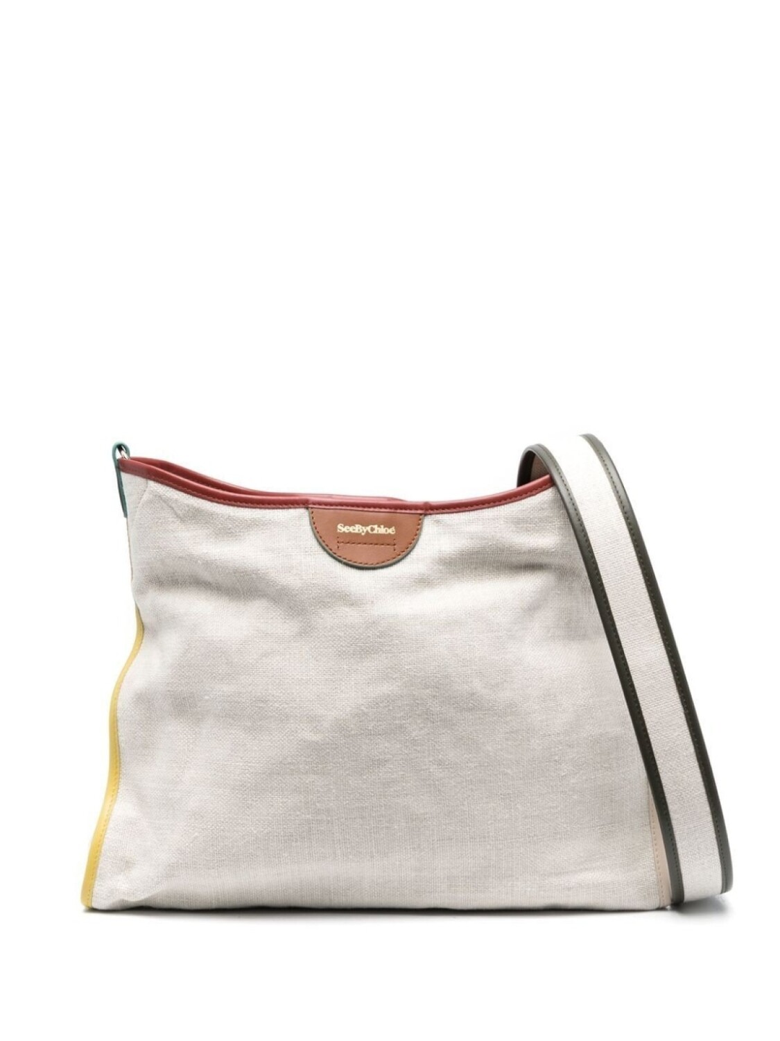 

Сумка на плечо с логотипом See by Chloé, бежевый