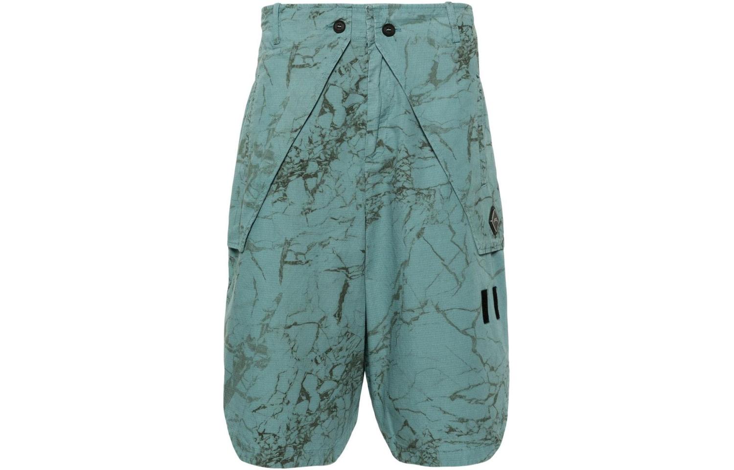 

A COLD WALL* накладные шорты карго с абстрактным принтом A-COLD-WALL*, зеленый