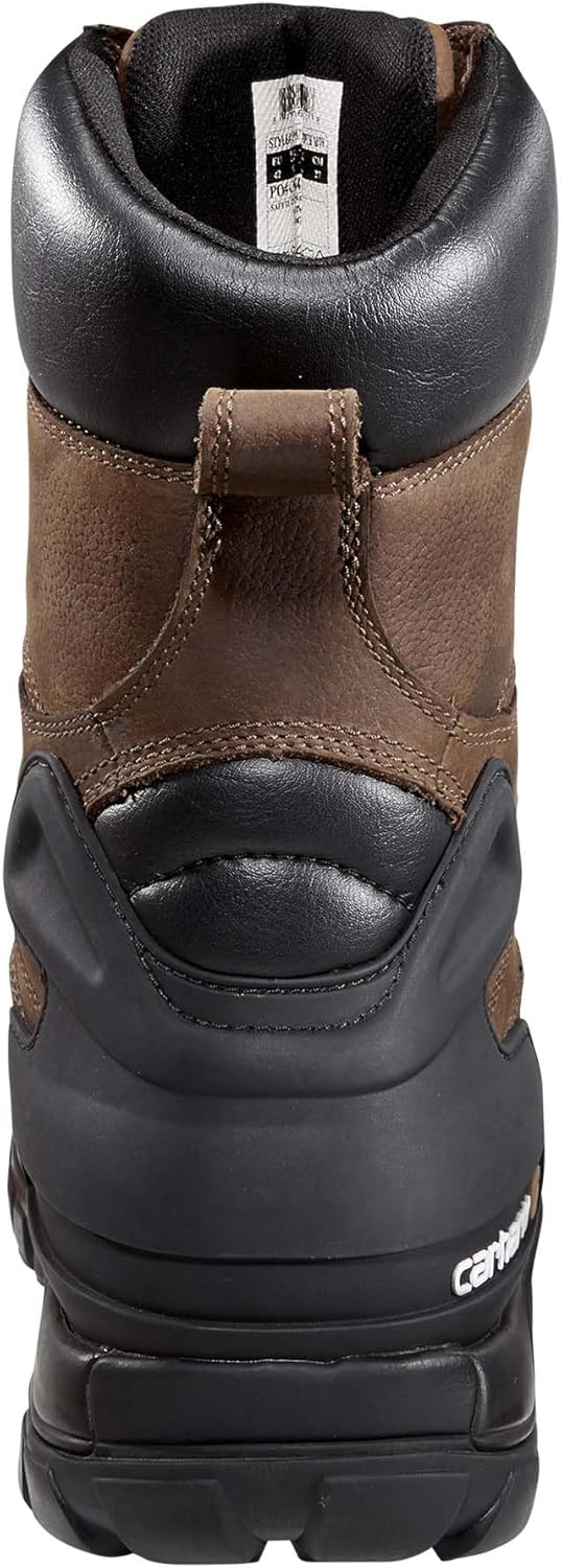 Рабочие ботинки Carhartt Men's Yukon Pac 10-Inch, Brown Oiltan/Black Coated — фото 3