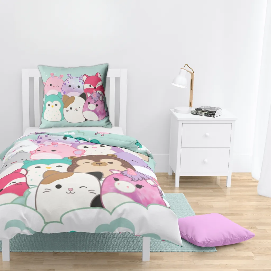 

Постельное белье Squishmallows, цвет Bunt