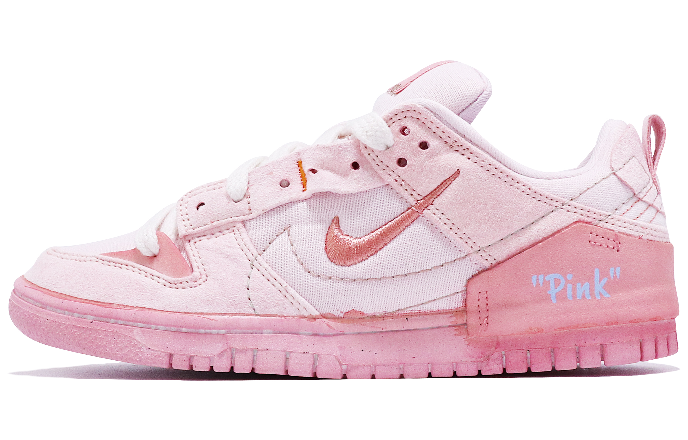 

Кроссовки Nike Dunk Disrupt Skateboard Shoes Women's Low-Top Pink