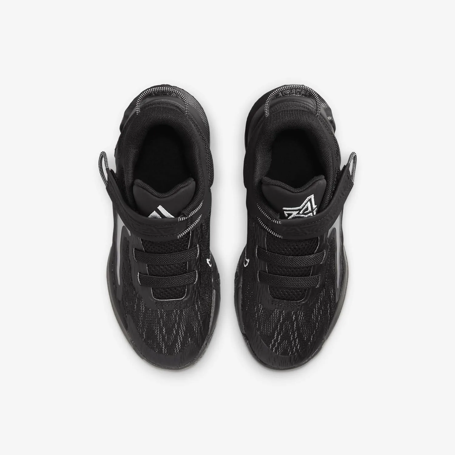 Мужские кроссовки Nike, три четверти высоты, серый белый — фото 3