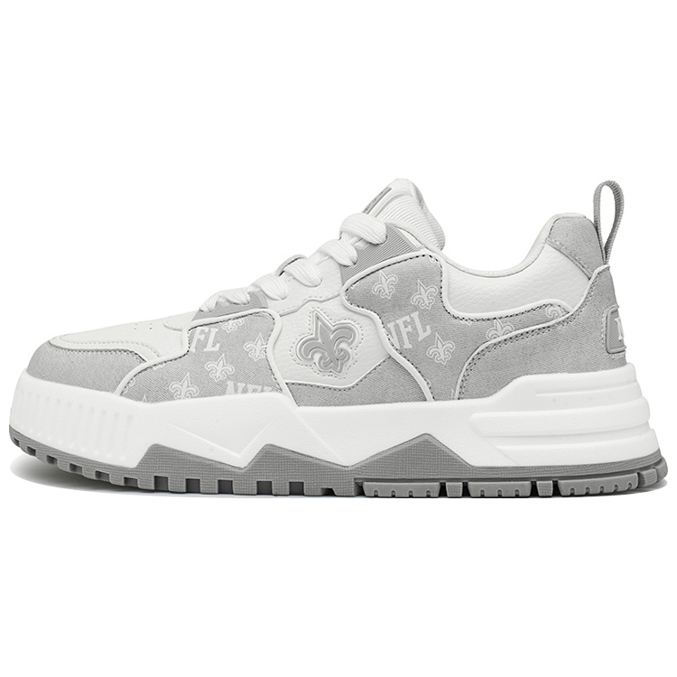 

Кроссовки College 2 Puffy, низкие кроссовки для скейтбординга New Orleans Saints, мужские, серые NFL, Gray