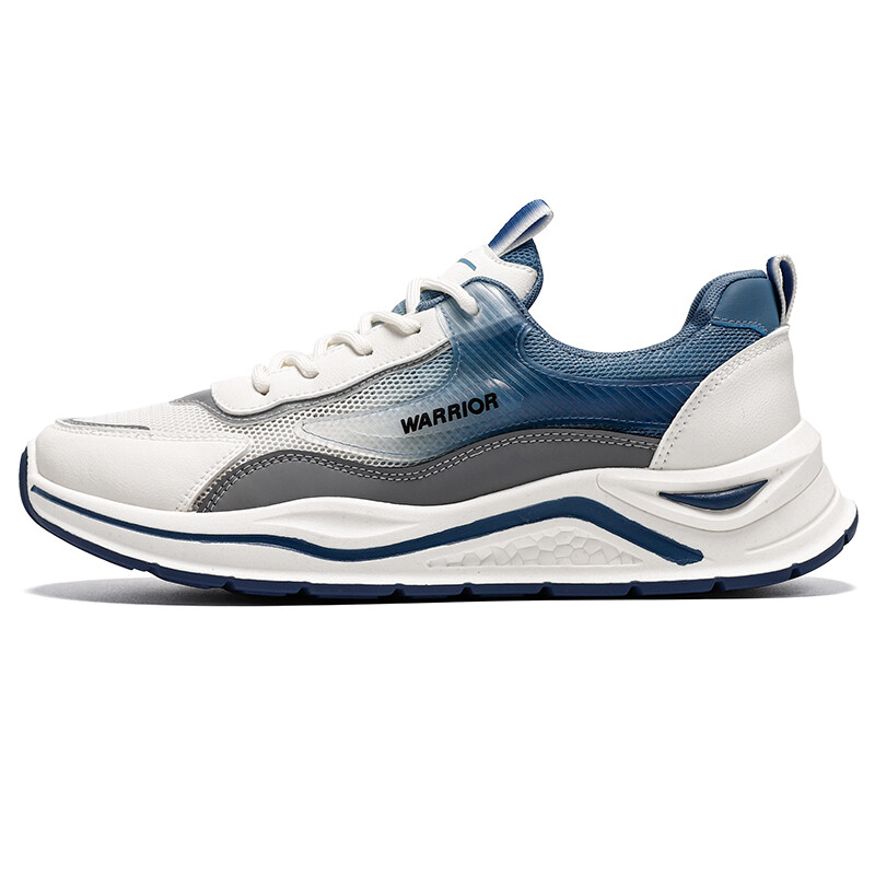 

Кроссовки мужские Lifestyle Shoes Men Low-Top Warrior, белый/синий