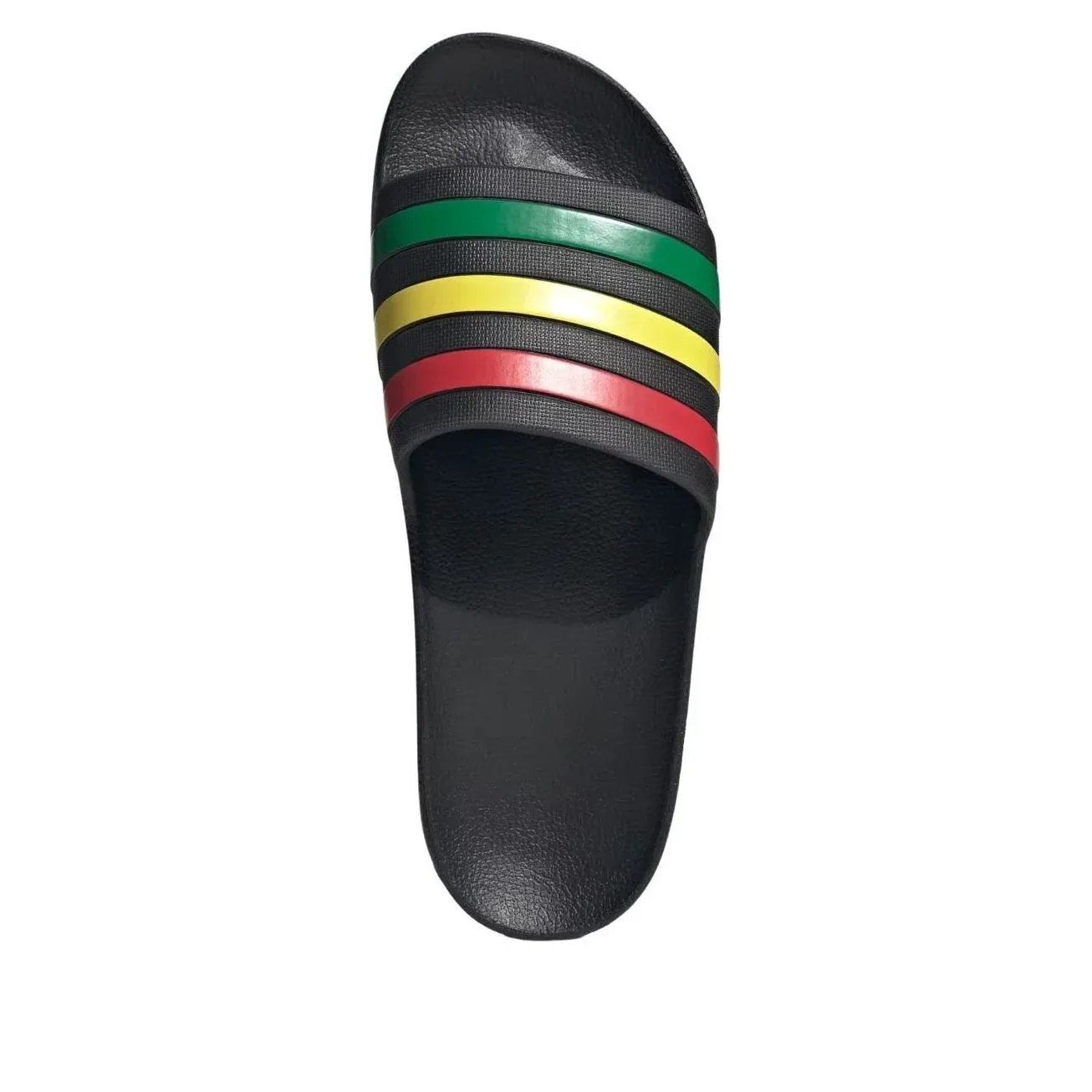 Шлепанцы Adidas Adilette Aqua Slides 'Core Black Green Ruby' — фото 2