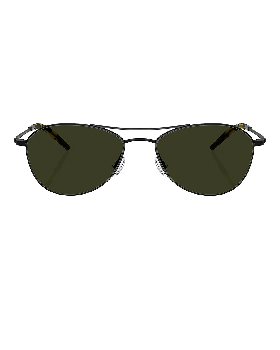 

Авиационные солнцезащитные очки Aero II Oliver Peoples, Black Matte