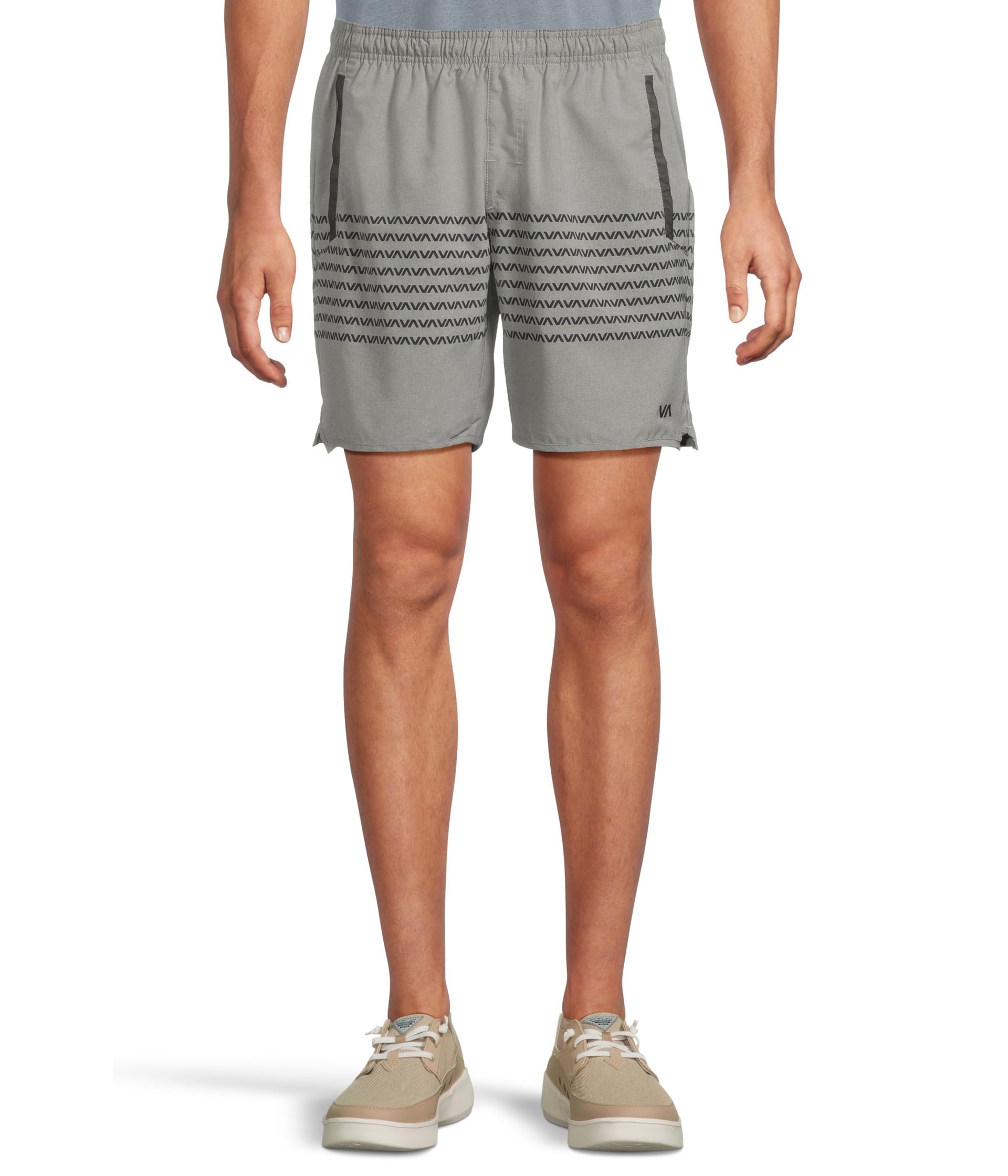 

Шорты RVCA Yogger Stretch Shorts, цвет Heather Grey Va Band