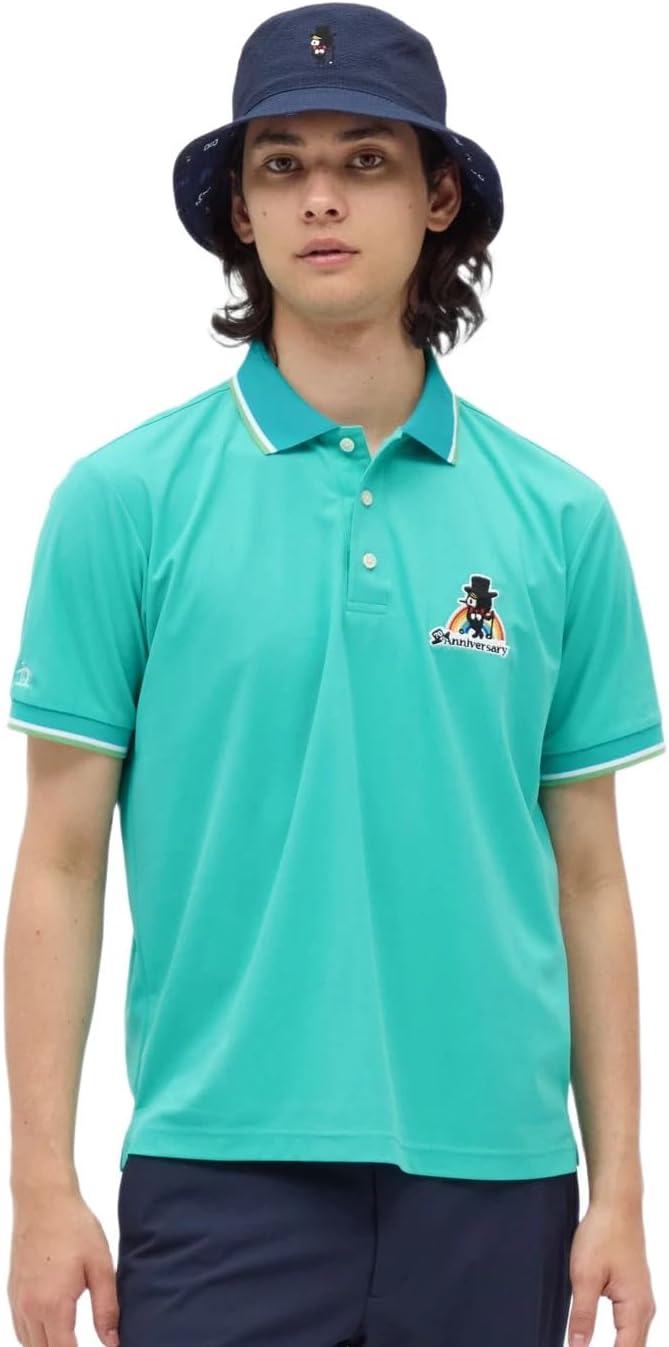 

Мужская футболка с коротким рукавом Coq Sportif MG5FHS25M, поло, One Point, Tarot, влагоотводящая, быстросохнущая, эластичная, для гольфа Le Coq Sportif, изумрудный