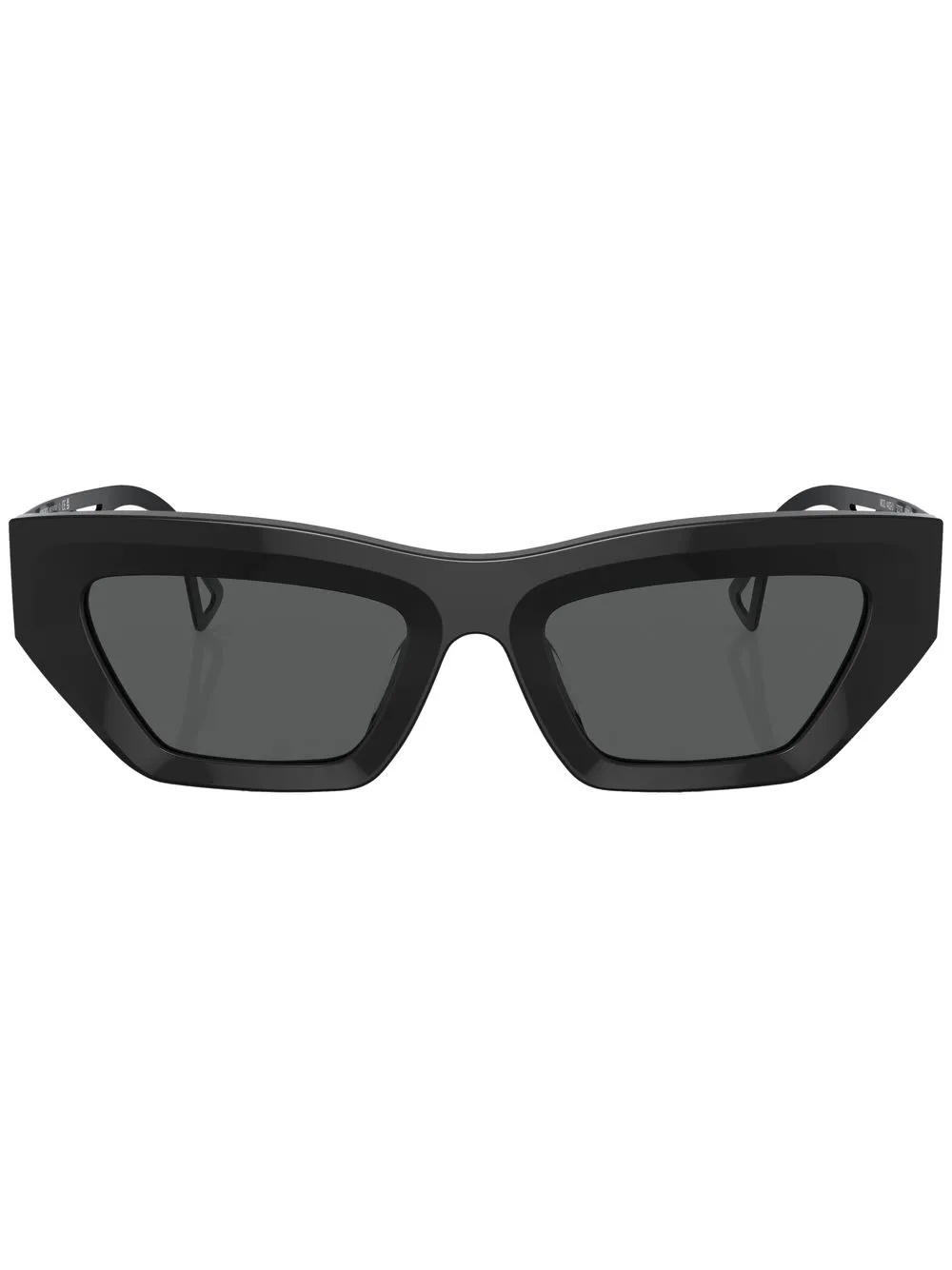 

Солнцезащитные очки в прямоугольной оправе с логотипом Versace Eyewear, черный