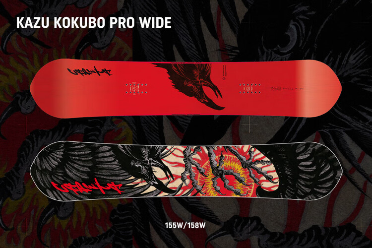 

Capita EXDO W26 Однобортная доска 2526 для сноуборда KAZUKOKUBOPRO Широкая 155см