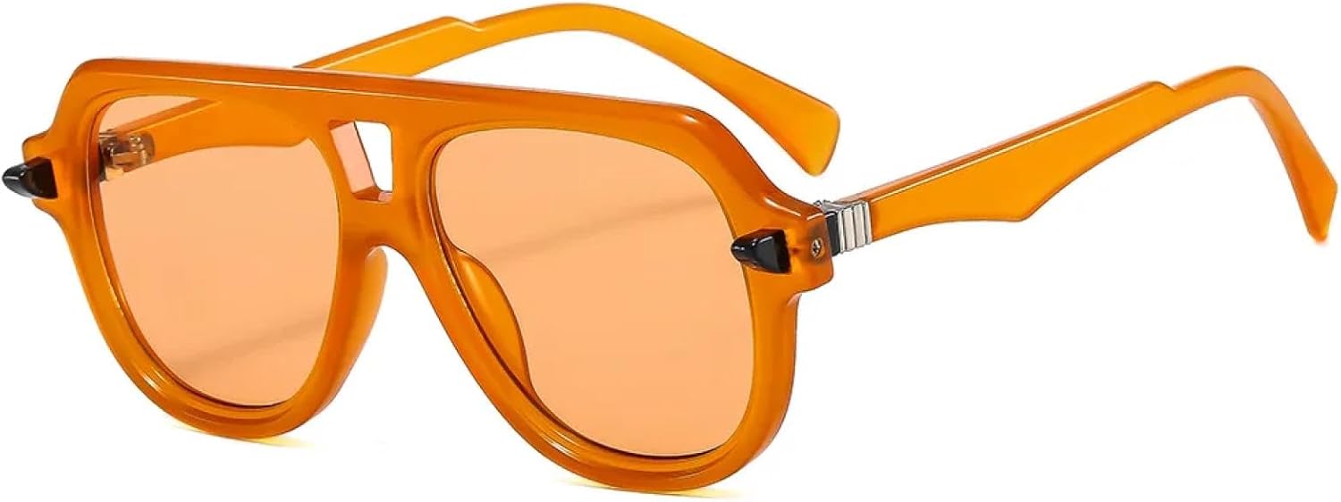 

Солнцезащитные очки с защитой от УФ-излучения UV400 | Зеленые с двойной перемычкой | Для женщин и мужчин | Для занятий спортом на открытом воздухе и вождения DSVIGF, Yellow Yellow