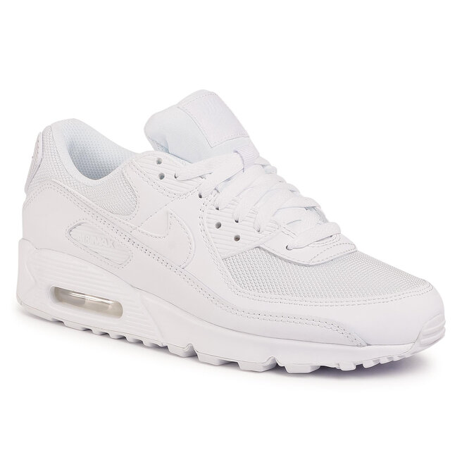 

Кроссовки Nike Air Max 90 CN8490 100 White/White/White/Wolf Grey, белый