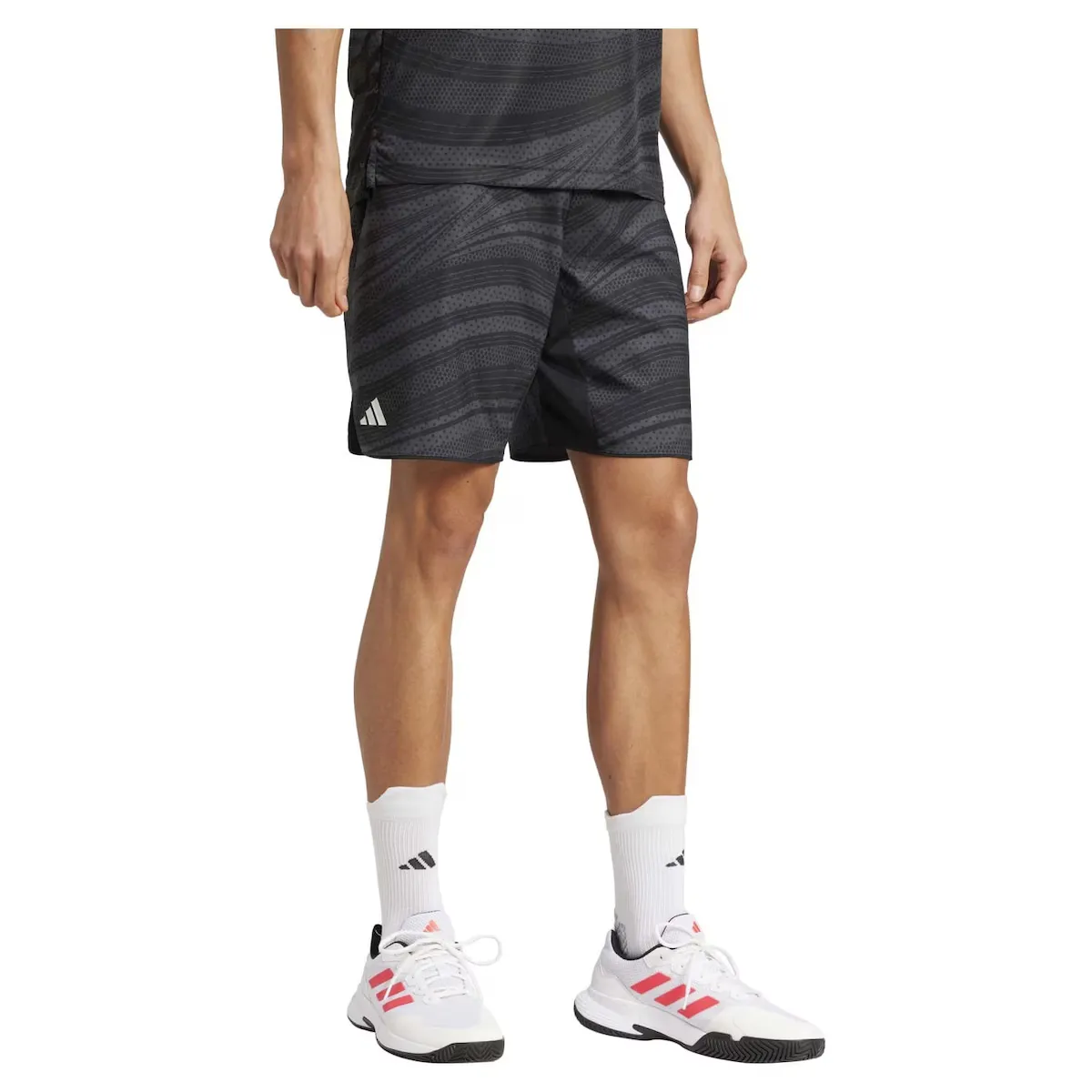 

Мужские теннисные шорты Adidas CLUB GRAPH, серый