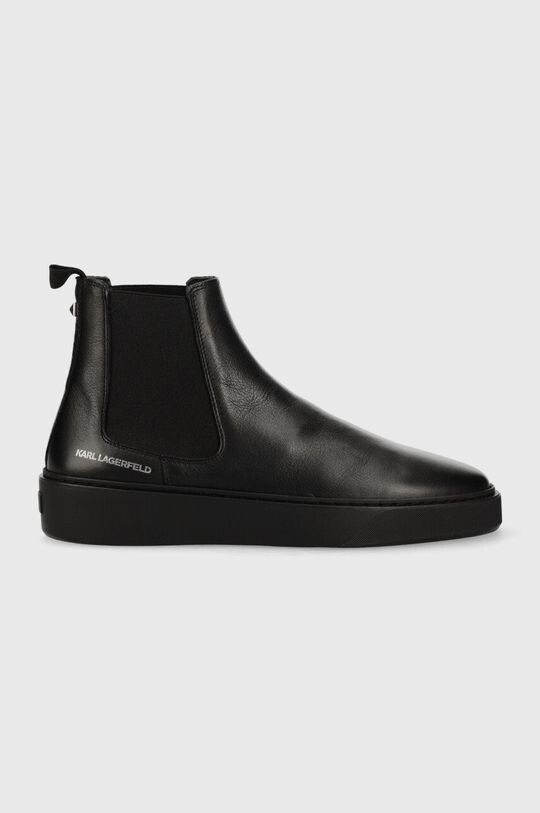 

Кожаные ботинки челси Karl Lagerfeld, черный