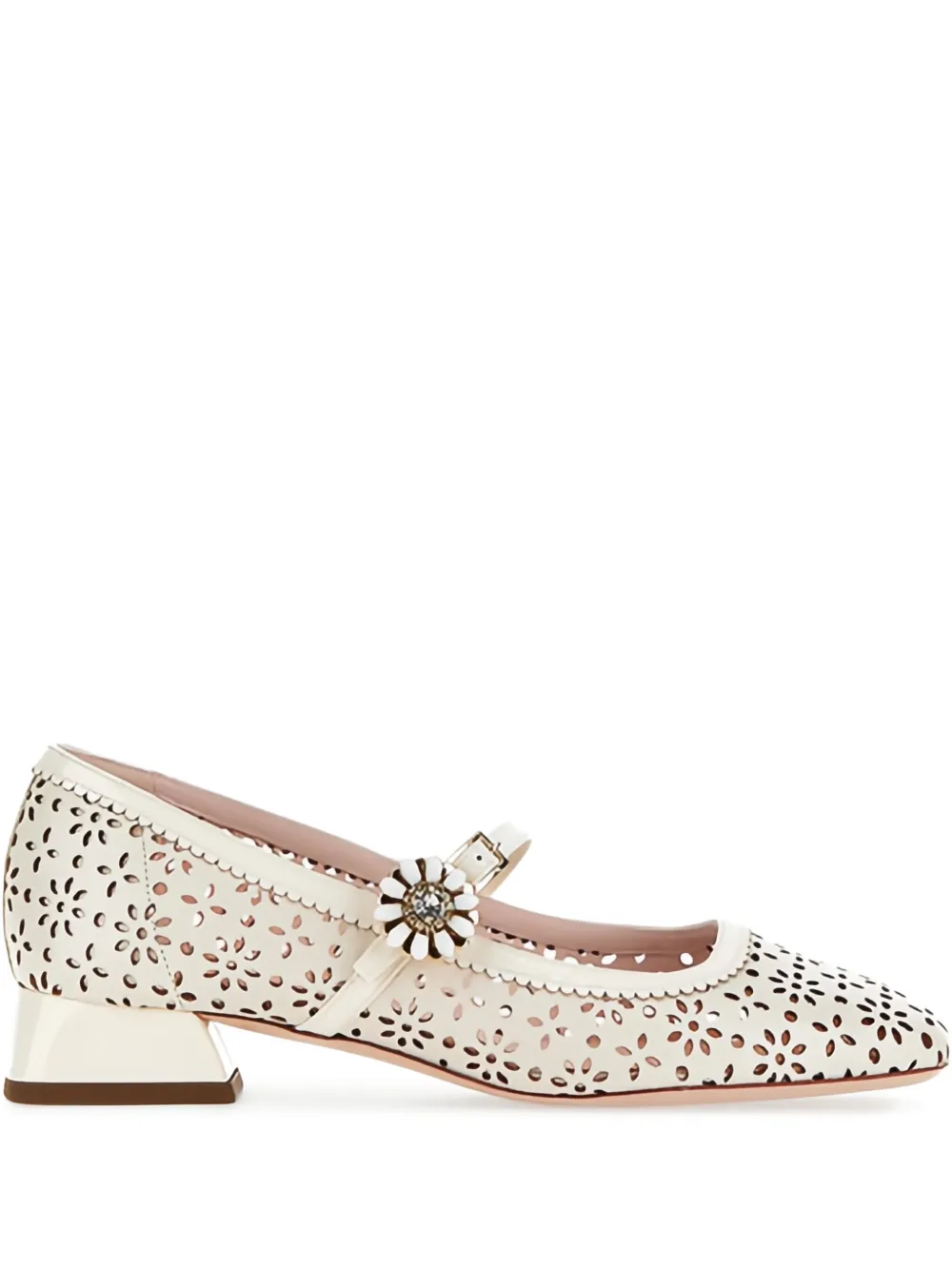 Туфли с вырезами Roger Vivier, нейтральный