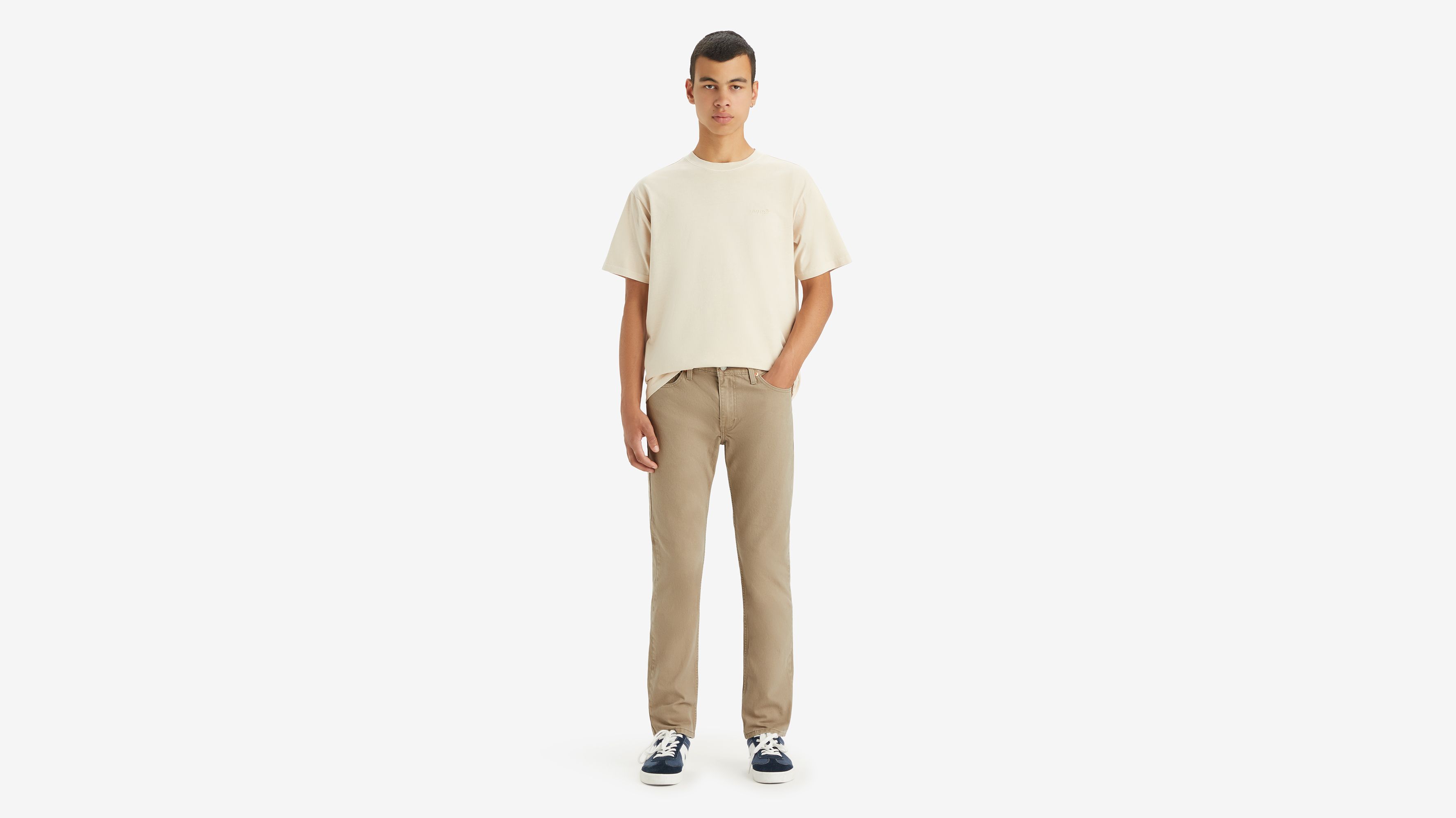 

511 Узкие мужские джинсы Levi's, цвет Desert Taupe - Brown - Stretch