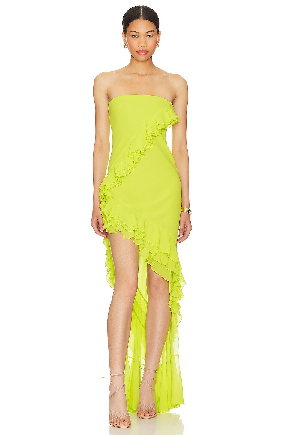

Платье мини NBD Nehna, цвет Chartreuse