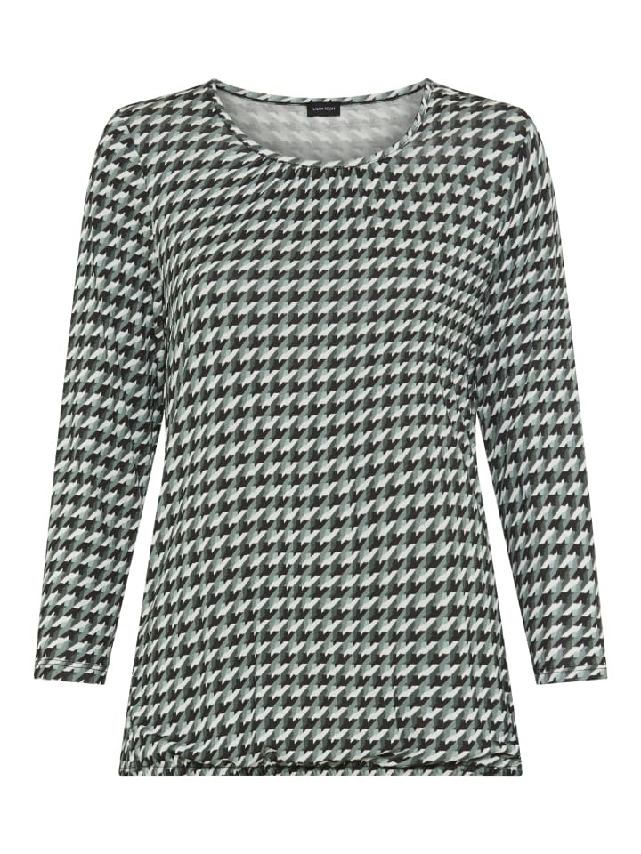 

Рубашка с рукавами 3/4 черного цвета с узором Laura Scott