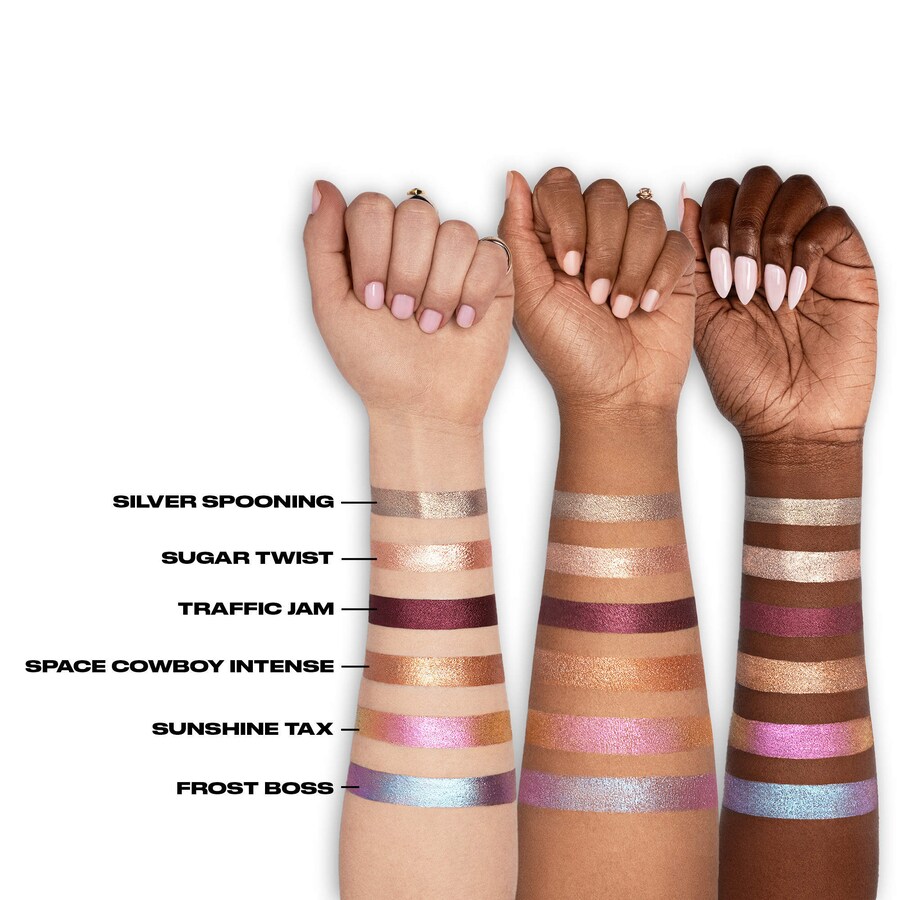 Жидкие мерцающие тени для век 24/7 Glaze-On Urban Decay, 0.11 oz /3.12 g, Traffic Jam — фото 4