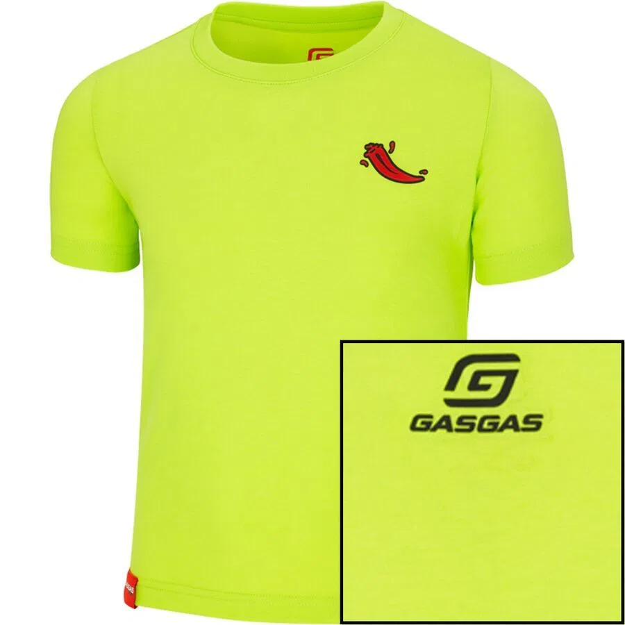 Детская пикантная футболка Gasgas Apparel, Hi-Viz