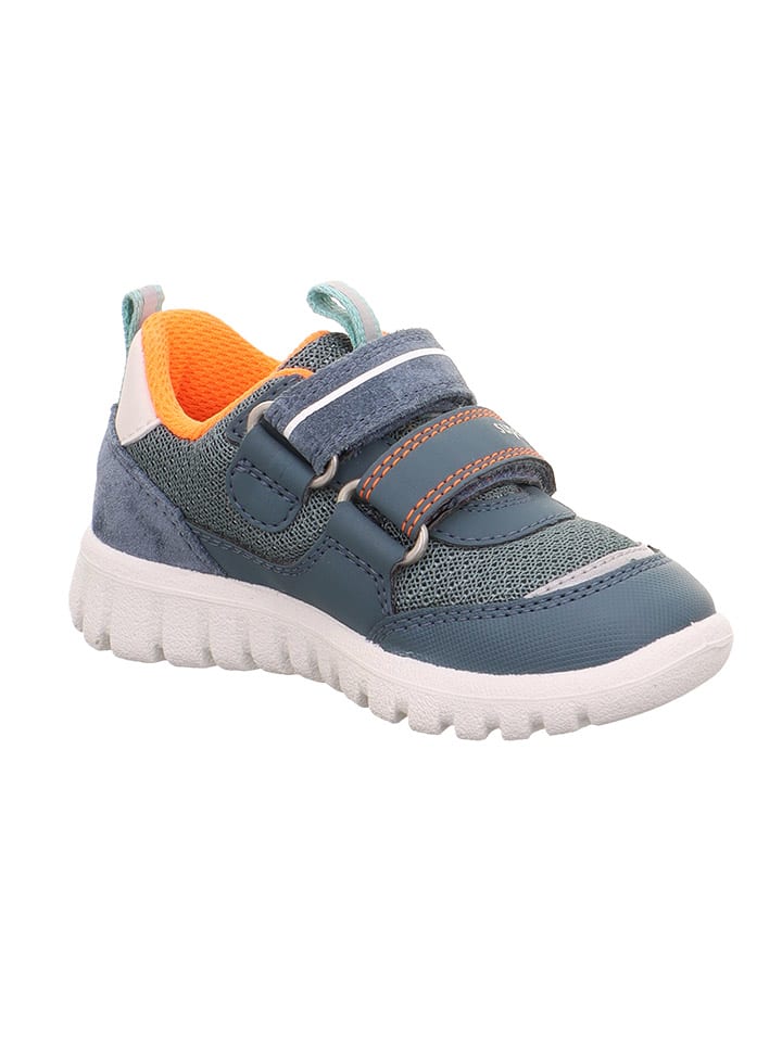 Superfit Кроссовки "Sport 7 mini" сине-бело-оранжевого цвета — фото 4