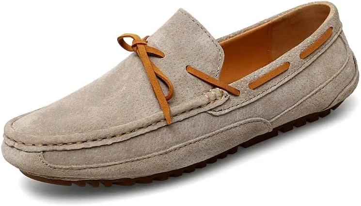 

Мужские лоферы JIADELI с закругленным носком, кожаные лодочные туфли, легкие, гибкие, противоскользящие, для выпускного, налипные (Цвет: хаки, Размер: 10.5)