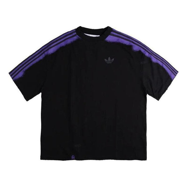 

Футболка youth of paris tee 'grey purple' Adidas, мультиколор