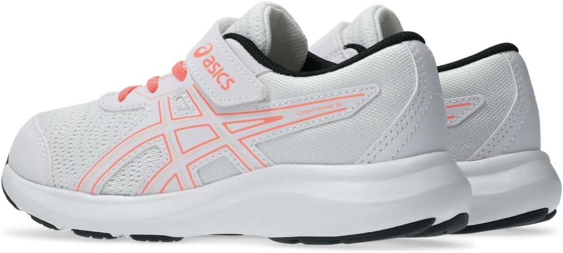 Кроссовки ASICS Boys Contend 9 Ps (для малышей/детей младшего возраста), белый/розовый — фото 3