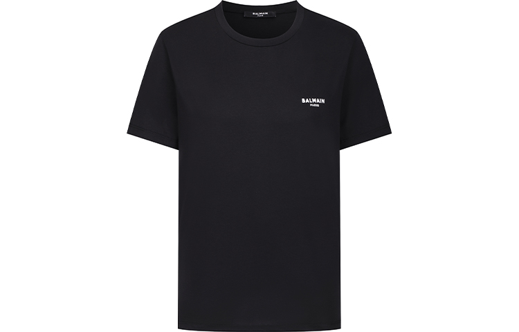 

Футболка мужская черная BALMAIN