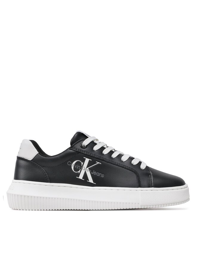 Кроссовки Chunky Cupsole Laceup Mon Lth Wn Calvin Klein, черный