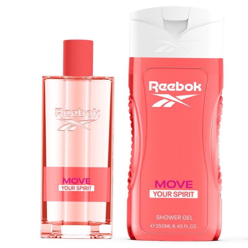 Женский набор Reebok Move Your Spirit, туалетная вода + гель для душа — фото 2