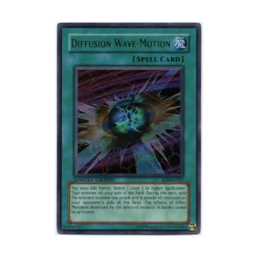 

CCG Диффузионное волновое движение (очень редкое), Yu-Gi-Oh - Promo - Special Edition - Singles