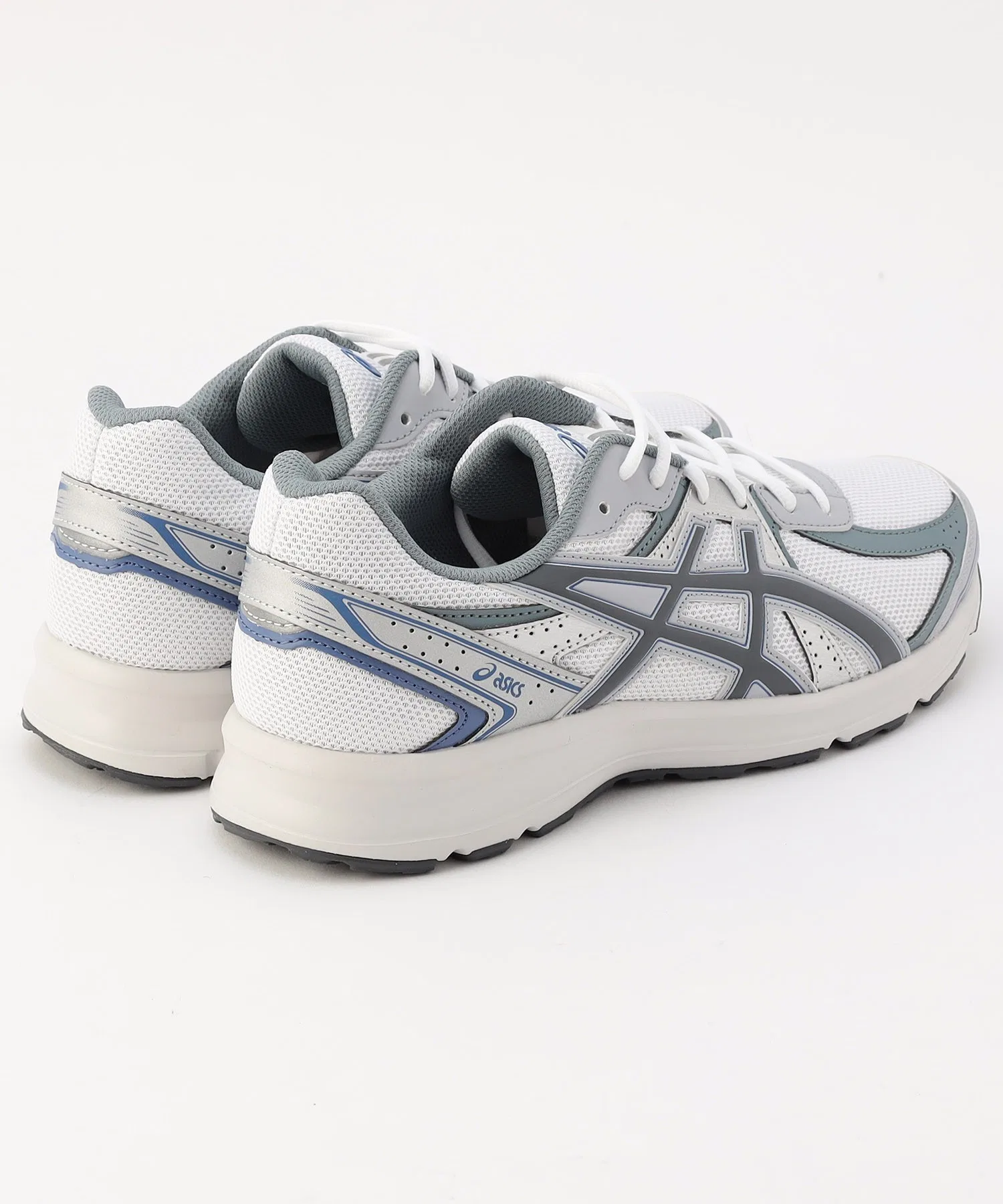 Мужские кроссовки ASICS JOG 100 S для бега тёмно-синие — фото 4
