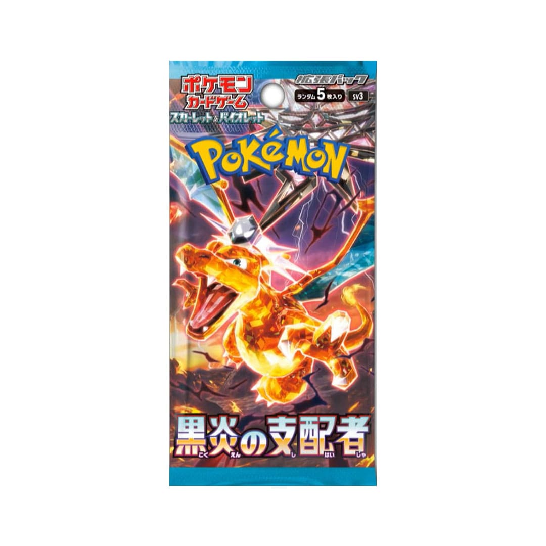 

Карточная игра Pokemon Tcg: Japanese Pokemon Ruler Of The Black Flame Sv3 – Booster Pack